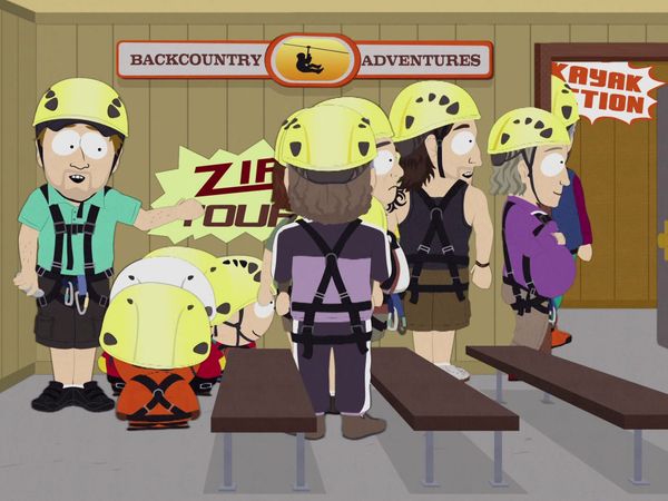 South Park - Nunca debia haber ido hacer tirolesa