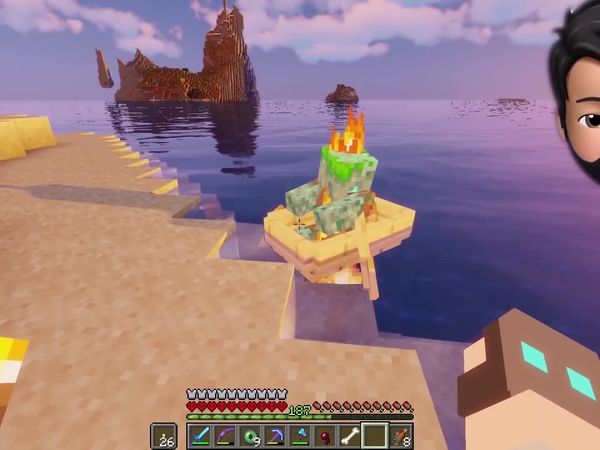 Thinknoodles - There'S A Dungeon Inside My Stronghold In Minecraft Hardcore!!