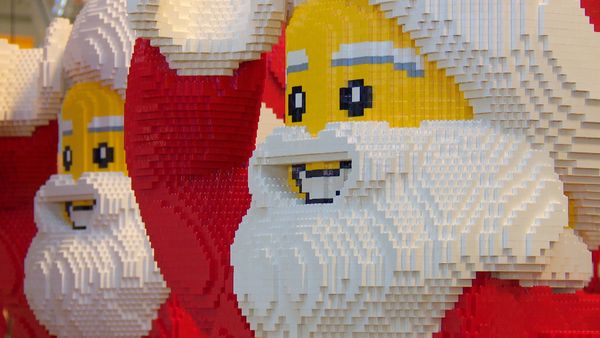 A Big Lego At Christmas - A Big Lego Christmas