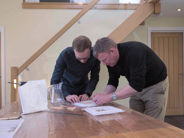 Kirstie's Celebrity Craft Masters - Wendi Peters and Ricky Groves