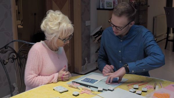 Kirstie's Celebrity Craft Masters - Sam Thompson and Debbie McGee