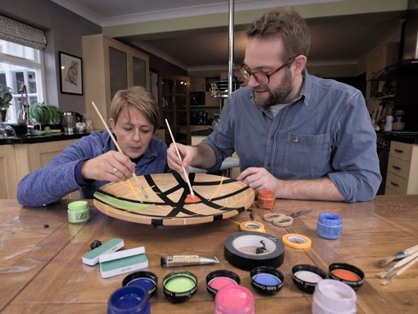 Kirstie's Celebrity Craft Masters - Tanni Grey-Thompson and Sharron Davies