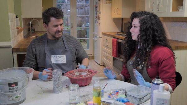 Kirstie's Celebrity Craft Masters - Jeremy Edwards and Terri Dwyer
