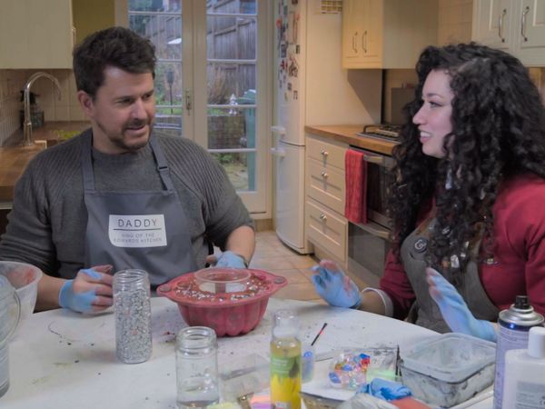 Kirstie's Celebrity Craft Masters - Jeremy Edwards and Terri Dwyer