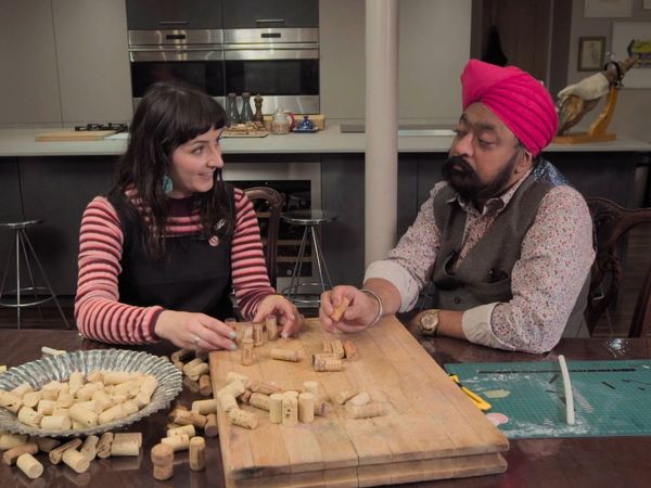 Kirstie's Celebrity Craft Masters - Tony Singh and Sophie Morgan