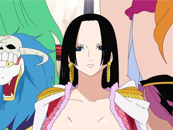 One Piece - Summit War Saga - El secreto que esconden en sus espaldas. Luffy y la Princesa Serpiente se encuentran.