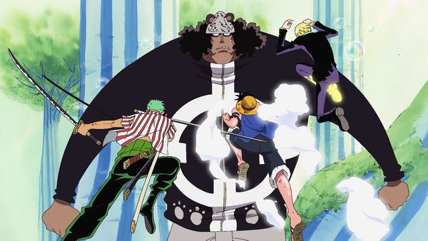 One Piece - Summit War Saga - ¡Apabullante! El arma de combate de la Marina, el Pacifista.
