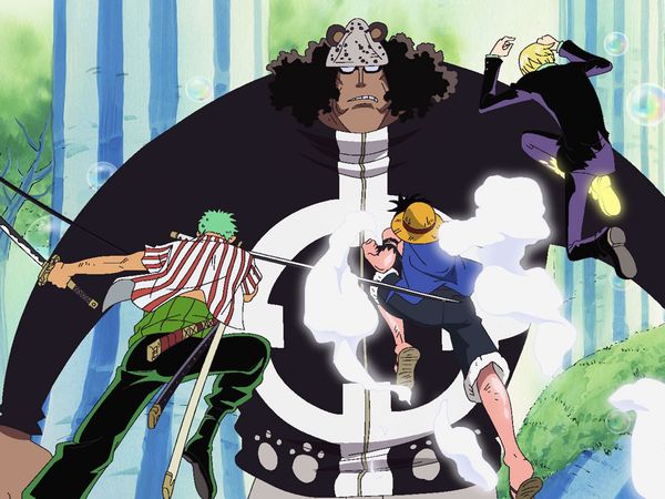 One Piece - Summit War Saga - ¡Apabullante! El arma de combate de la Marina, el Pacifista.