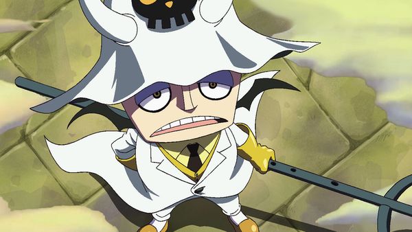 One Piece - Summit War Saga - La trampa de Saldeath, el jefe de los guardias. El nivel 3, el Infierno de la Inanición