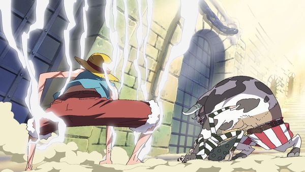 One Piece - Summit War Saga - El alcaide Magellan entra en acción. Se completa la trampa para Sombrero de Paja