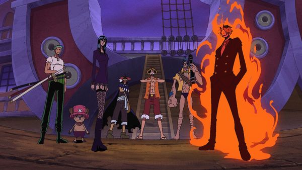 One Piece - Thriller Bark Saga - ¡Comida, Nami y las sombras! El furioso contraataque de Luffy
