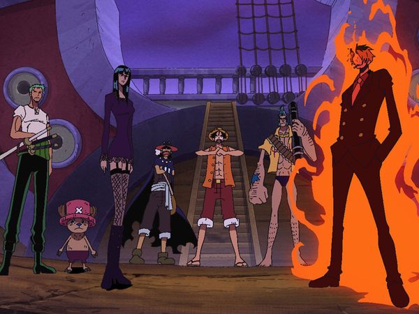 One Piece - Thriller Bark Saga - ¡Comida, Nami y las sombras! El furioso contraataque de Luffy