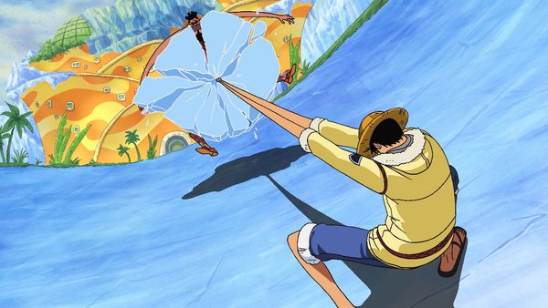 One Piece - Thriller Bark Saga - ¡La batalla final supertórrida! Luffy contra el Abrasador Don