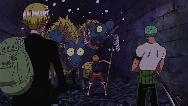 One Piece - Thriller Bark Saga - ¡Nami está en un grave aprieto! La mansión zombi y el hombre invisible