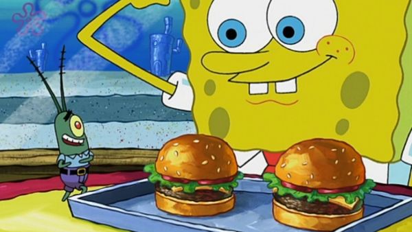 Bob Esponja Calça Quadrada - Algas cada vez mais verdes / Salva vidas Bob em serviço