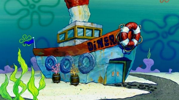 Bob Esponja Calça Quadrada - Chocolate com nozes / O Homem Sereia e o Mexilhãozinho V