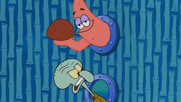 Bob Esponja Calça Quadrada - A grande corrida dos caracóis / Crustáceo de meia idade