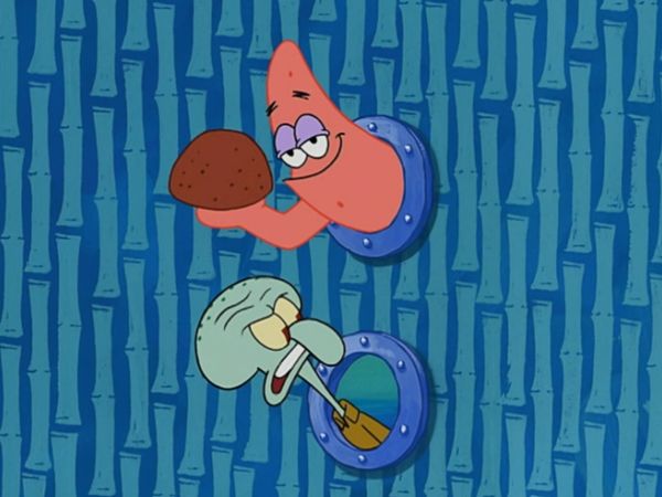 Bob Esponja Calça Quadrada - A grande corrida dos caracóis / Crustáceo de meia idade