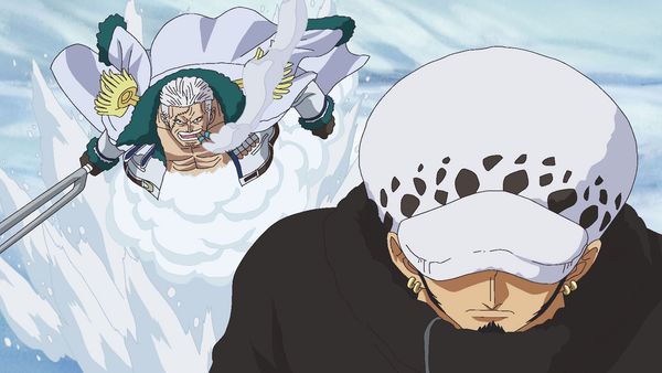 One Piece - Punk Hazard Saga - ¡Enfrentamiento! Law contra el vicealmirante Smoker