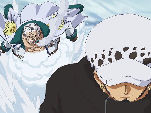 One Piece - Punk Hazard Saga - ¡Enfrentamiento! Law contra el vicealmirante Smoker