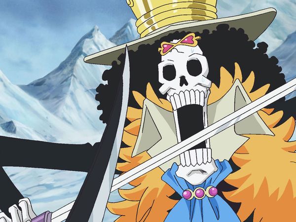 One Piece - Punk Hazard Saga - Un duelo de esgrima. Brook contra el misterioso torso samurái