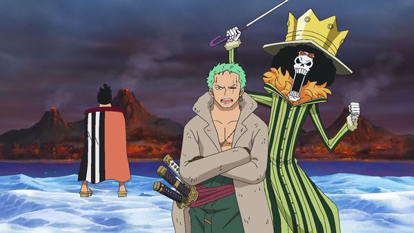 One Piece - Punk Hazard Saga - ¡El samurái que puede cortar el fuego! Zorro de Fuego Kin'emon
