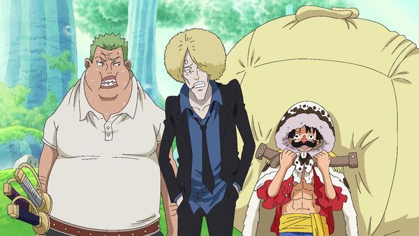 One Piece - Fishman Island Saga - Se reúnen los peces gordos. El peligro de los Sombrero de Paja falsos.