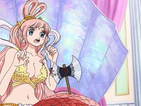 One Piece - Fishman Island Saga - ¡Una cobarde y una llorona! La princesa de la Torre Revestida.