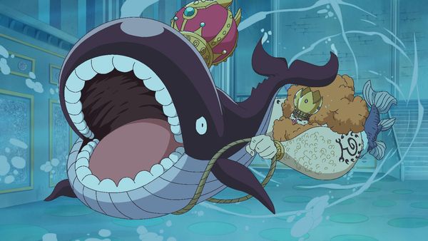 One Piece - Fishman Island Saga - ¡¿Derrotan a los Sombrero de Paja?! Hordy se apodera del palacio Ryugu