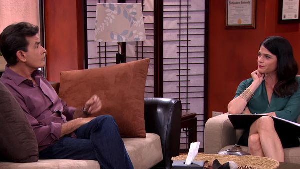 Anger Management - Charlie & Jen Together Again