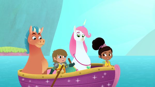 Nella, uma Princesa Corajosa - Cavaleiros Corredores / O Dia Em Que o Monstro Marinho Gritou