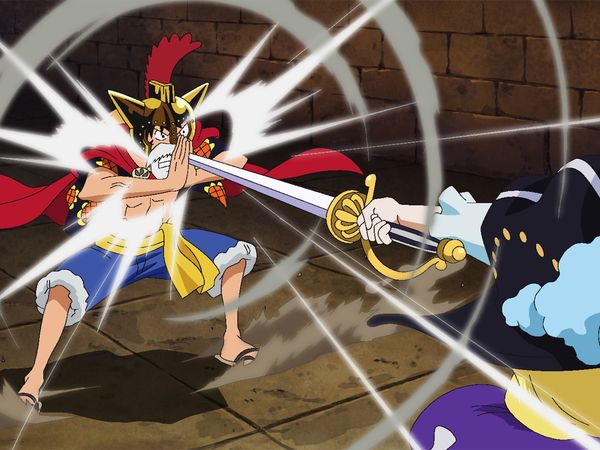 One Piece - Dressrosa Saga - ¡Luffy y la gladiadora del destino, Rebecca!