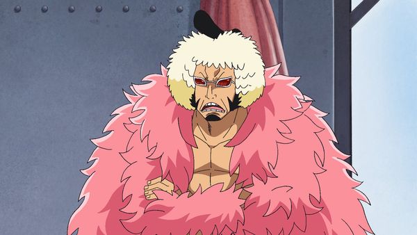 One Piece - Dressrosa Saga - Un humano que se rompe. ¡La gran explosión de Gladius!