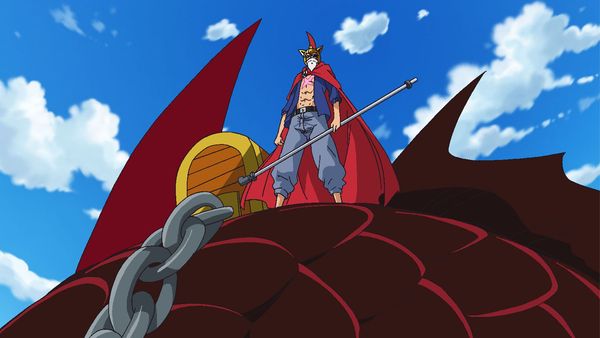 One Piece - Dressrosa Saga - ¡Impacta la Garra del Dragón! ¡El ataque intimidante de Lucy!