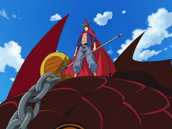 One Piece - Dressrosa Saga - ¡Impacta la Garra del Dragón! ¡El ataque intimidante de Lucy!