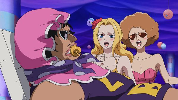 One Piece - Dressrosa Saga - ¡Un castillo móvil! ¡Aparece un oficial del mayor rango, Pica!