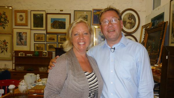 Celebrity Antiques Road Trip - Ann Widdecombe and Craig Revel
