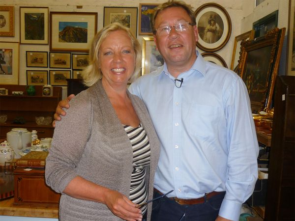 Celebrity Antiques Road Trip - Ann Widdecombe and Craig Revel