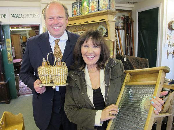 Celebrity Antiques Road Trip - Michael Aspel and Una Stubbs