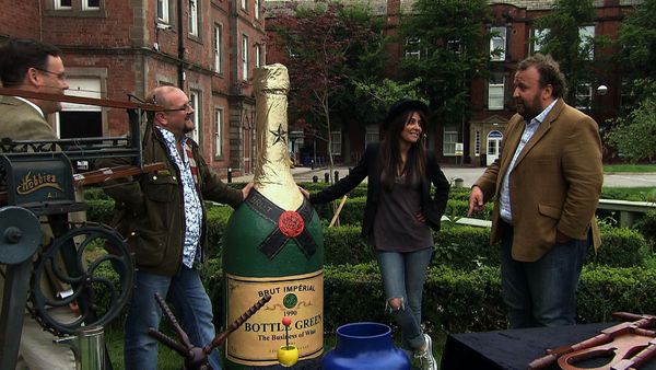 Celebrity Antiques Road Trip - Laila Rouass and Charles Dale