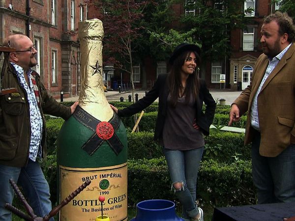 Celebrity Antiques Road Trip - Laila Rouass and Charles Dale