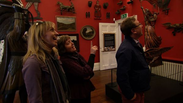 Celebrity Antiques Road Trip - Michaela Strachan and Martin Hughes-Games
