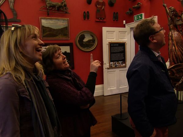 Celebrity Antiques Road Trip - Michaela Strachan and Martin Hughes-Games