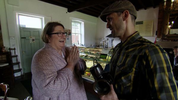 Celebrity Antiques Road Trip - Rosemary Shrager and Jean-Christophe Novelli