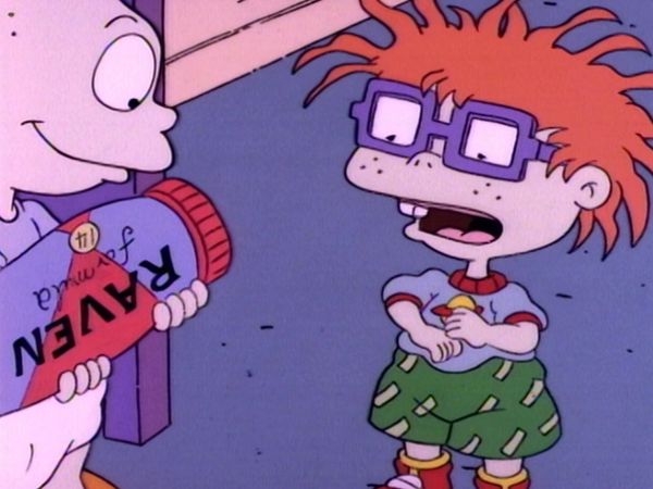 Rugrats - O cabelo vermelho de Chuckie / A fuga de Spike