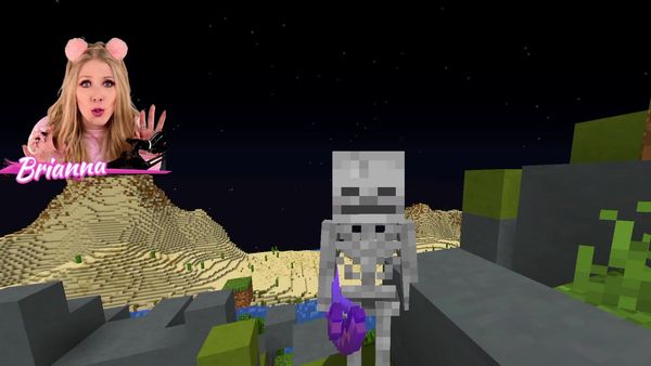 Brianna Playz - I Found a Creeper Only Minecraft Server! / How to Prank Cactus Jones as a Mob in Minecraft!