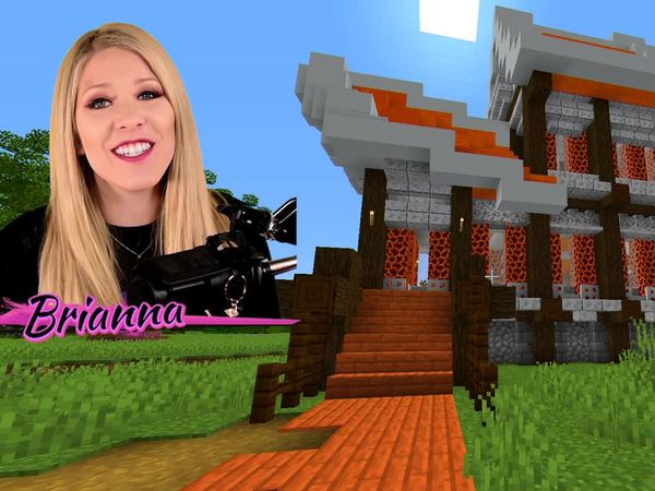 Brianna Playz - How to Prank Preston with Giant Creepers! / Ways to Steal PrestonPlayz's Diamonds!