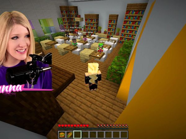 Brianna Playz - I Found Girl1234's Secret Minecraft Portal! / So I Took Baby Preston to Minecraft School