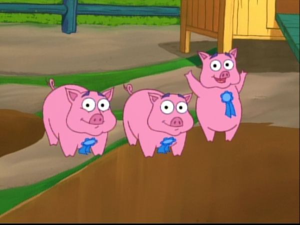 Dora the Explorer - Three L'il Piggies