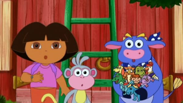 Dora the Explorer - Boot's Cuddly Dinosaur